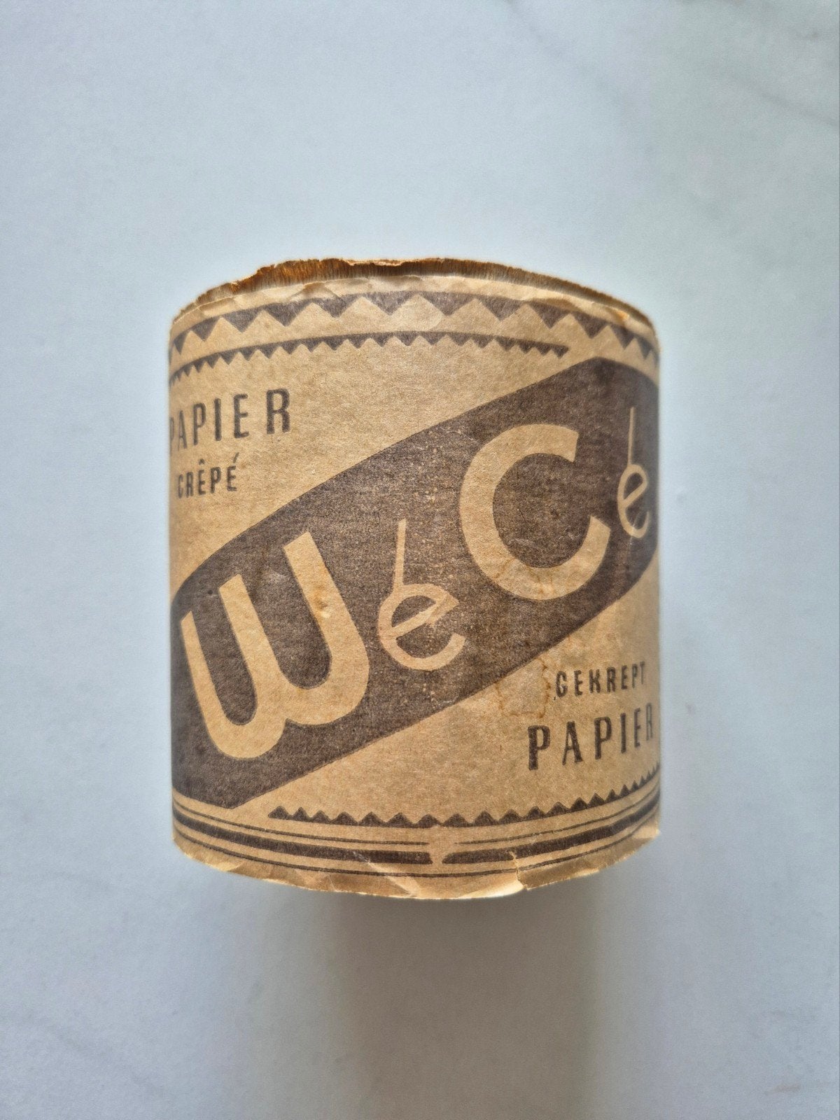 Vintage "WéCé" toiletrol (ca. 1930)., Enlèvement ou Envoi, Soins personnels