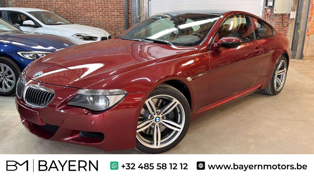 BMW M6 Coupé 5.0i V10 SMG, Autos, BMW, Achat, Série 6, Entreprise, Noir