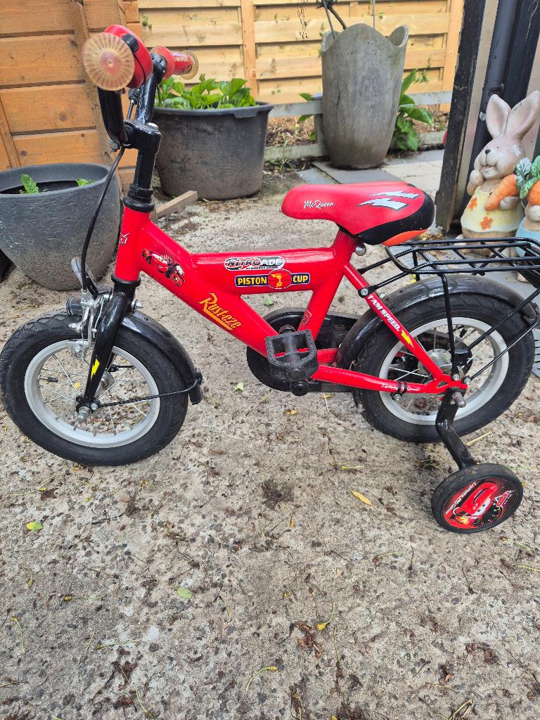 Vélo Cars et vélo Paw Patrol 12 pouces, Enlèvement, Comme neuf, Moins de 16 pouces, Stabilisateurs