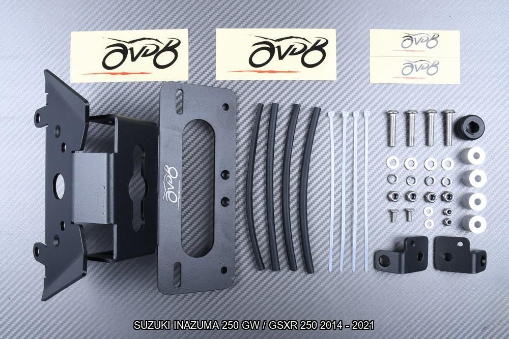 Support de plaque SUZUKI INAZUMA 250 / GSXR 250 2014 - 2021, Enlèvement ou Envoi, Neuf