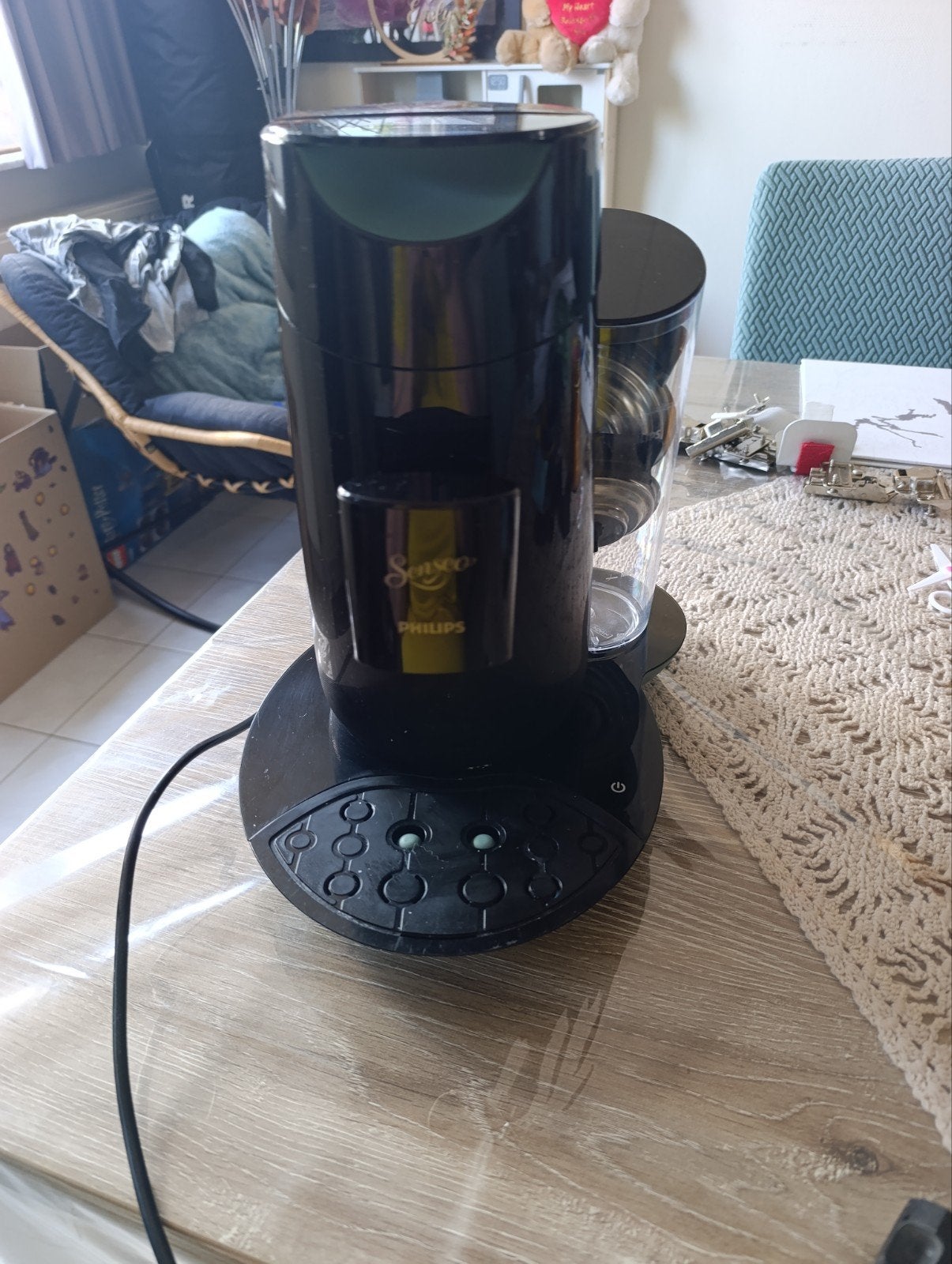 Koffiepad machine, Enlèvement