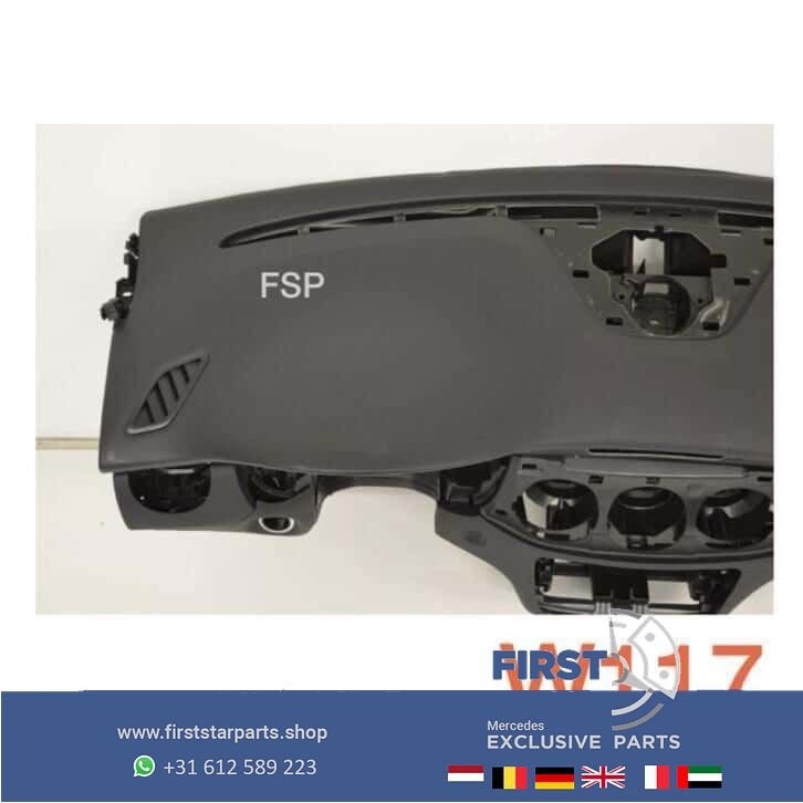 W117 X117 CLA Facelift Dashboard + Airbags Set Mercedes 2018, Gebruikt, -, Voor, Ophalen of Verzenden