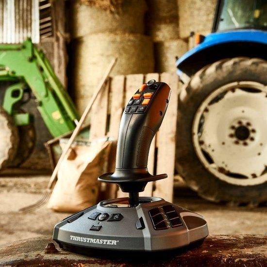 2x Thrustmaster Simtask Farmstick - PC, Computers en Software, Joysticks, Zo goed als nieuw, Ophalen