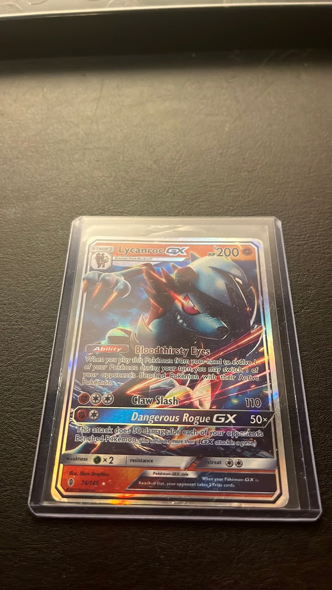 Lycanroc GX 74/145, Enlèvement ou Envoi, Comme neuf