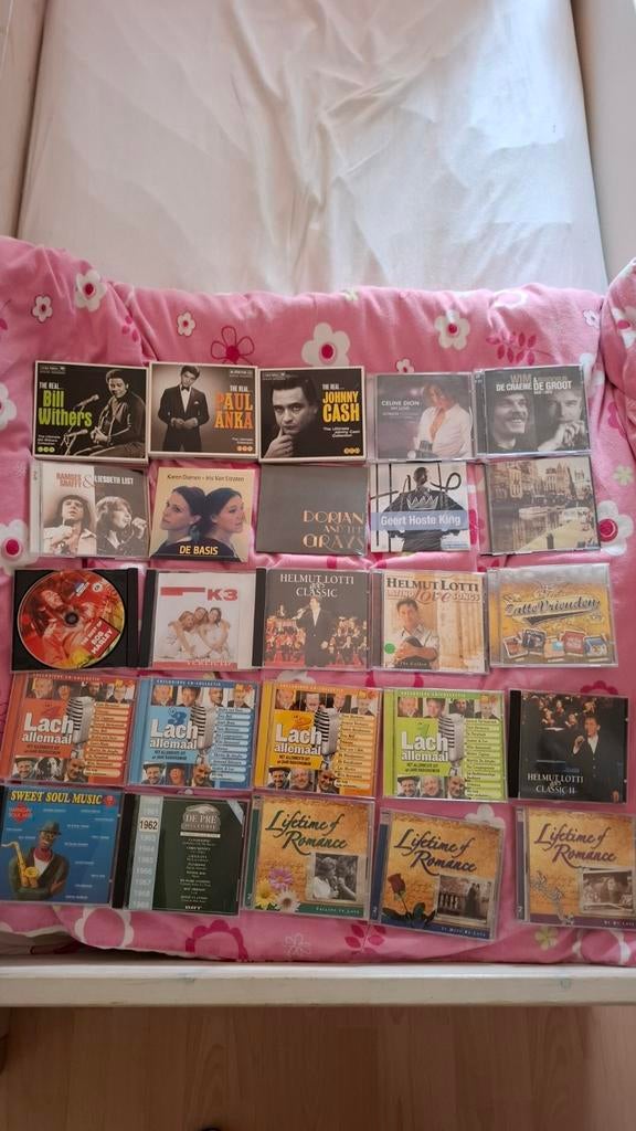 122 CD'S allerlei, Enlèvement