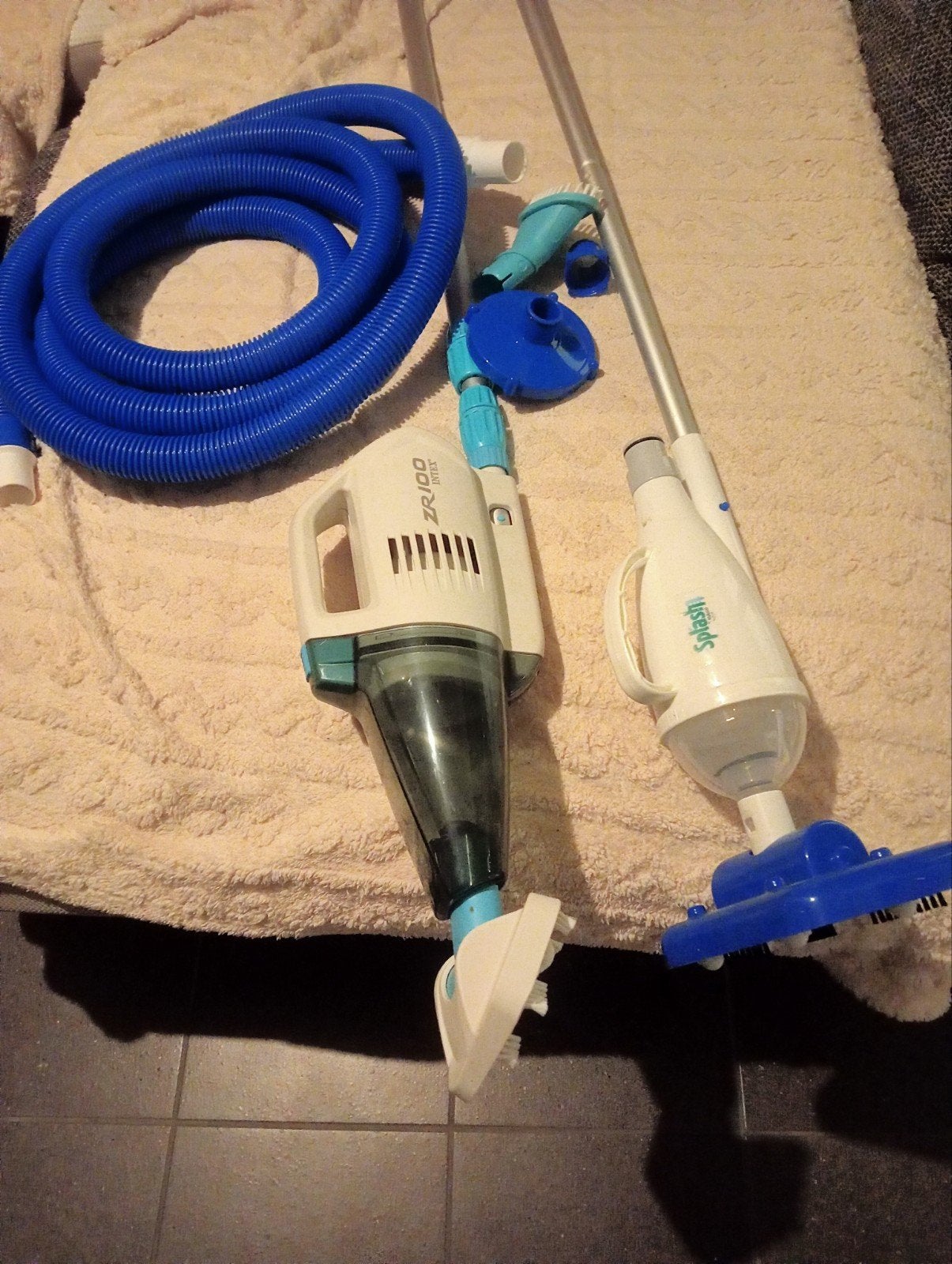zwembad +toebehoren, Ophalen, Gebruikt