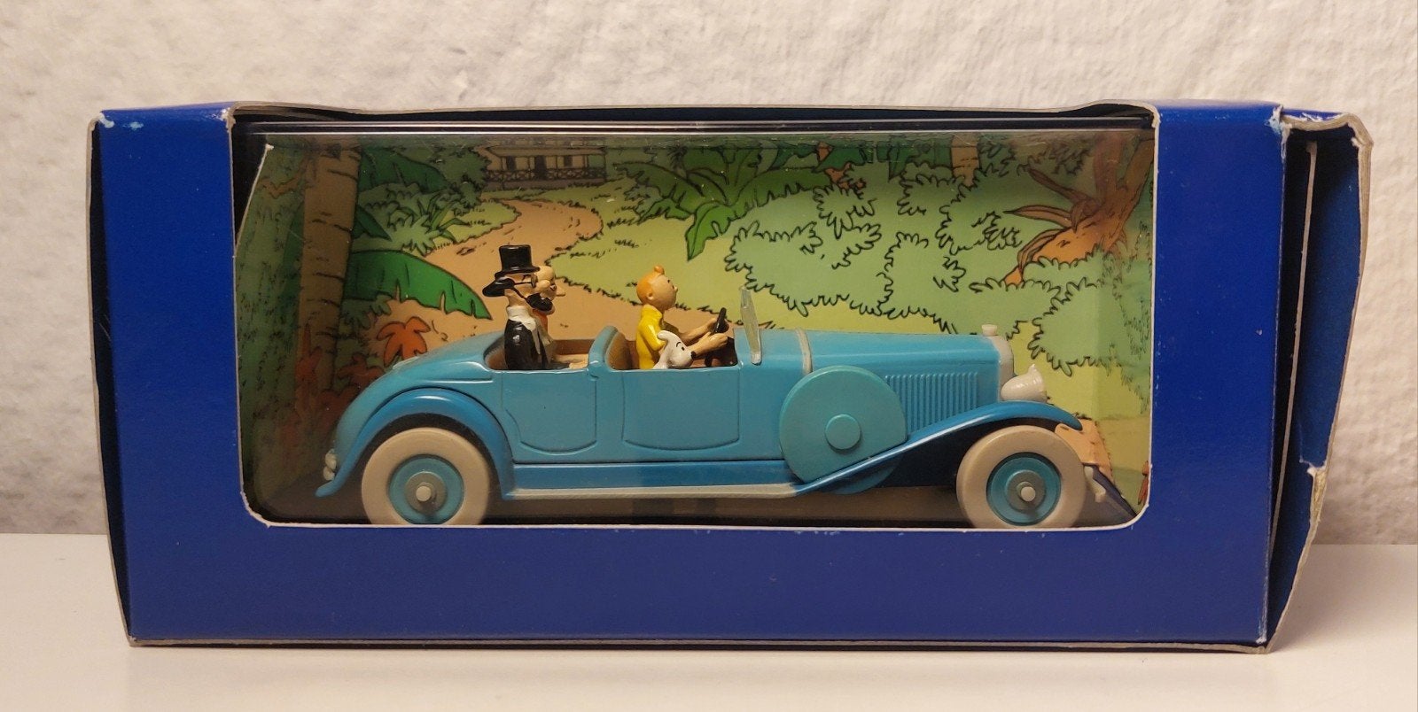 Voiture TINTIN Atlas 1/43 « La Torpille Lincoln 1930, Enlèvement ou Envoi, Tintin, Utilisé, Statue ou Figurine