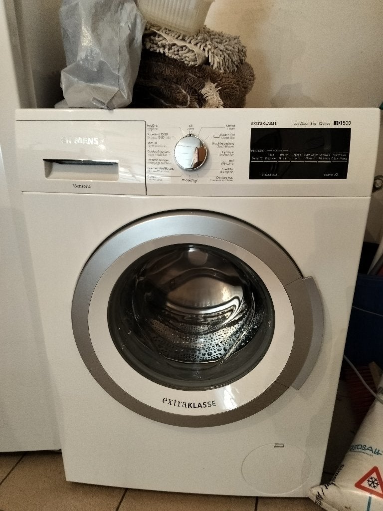 Siemens iQ500 iSensoric "extraKlasse" wasmachine, Ophalen, Gebruikt