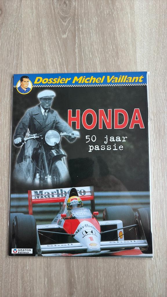 Dossier Michel Vaillant - Honda 50 jaar passie, Boeken, Ophalen of Verzenden, Zo goed als nieuw, Honda