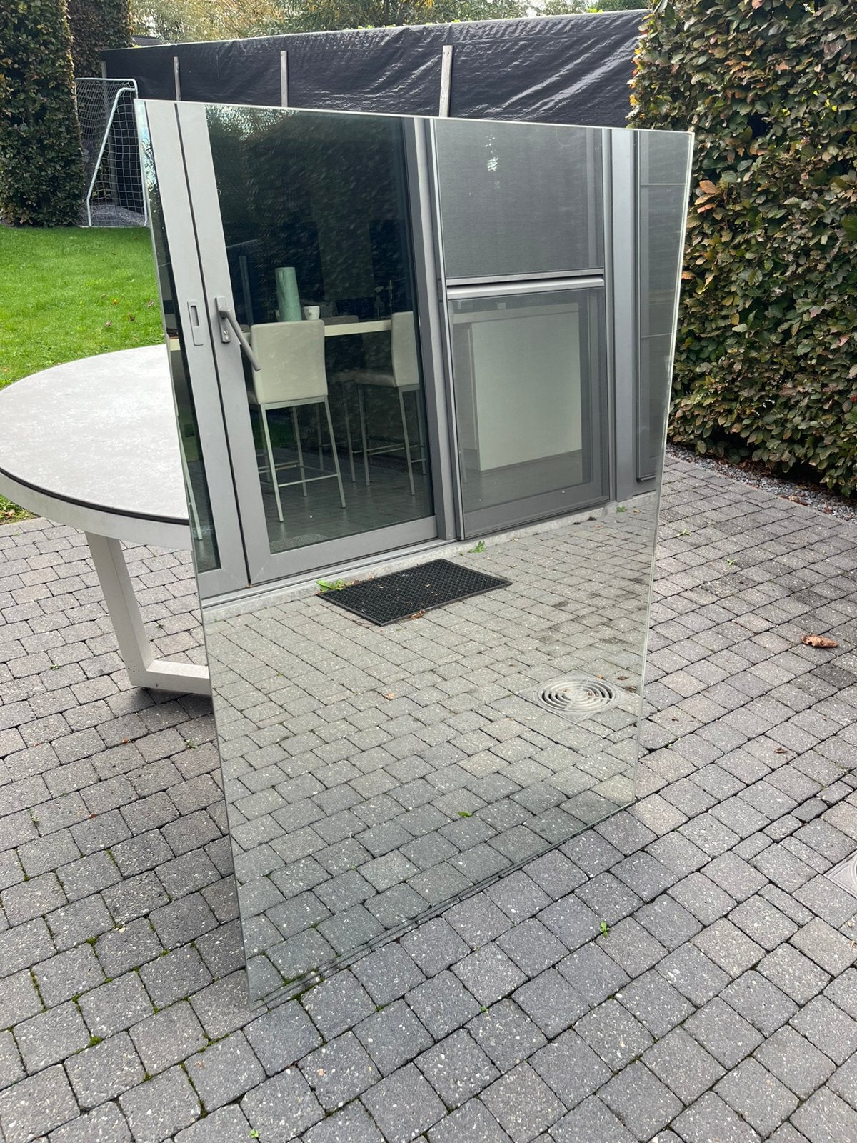 Badkamerspiegel 90x130 cm, Ophalen, Zo goed als nieuw, Spiegel/spiegelkast