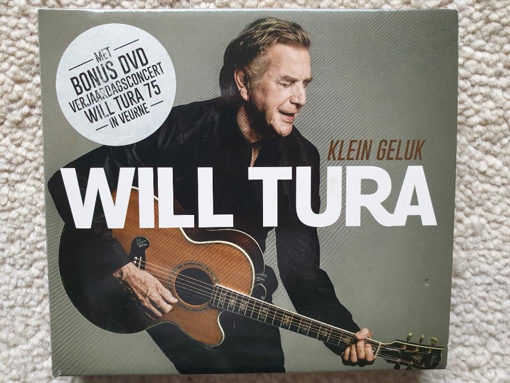 Will Tura: Klein Geluk - CD + DVD, Cd's en Dvd's, Ophalen of Verzenden, Zo goed als nieuw