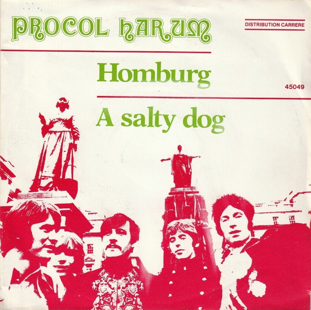 Procol Harum - Homburg / A salty dog, Cd's en Dvd's, Vinyl Singles, Gebruikt, Verzenden, 7 inch, Fotohoes