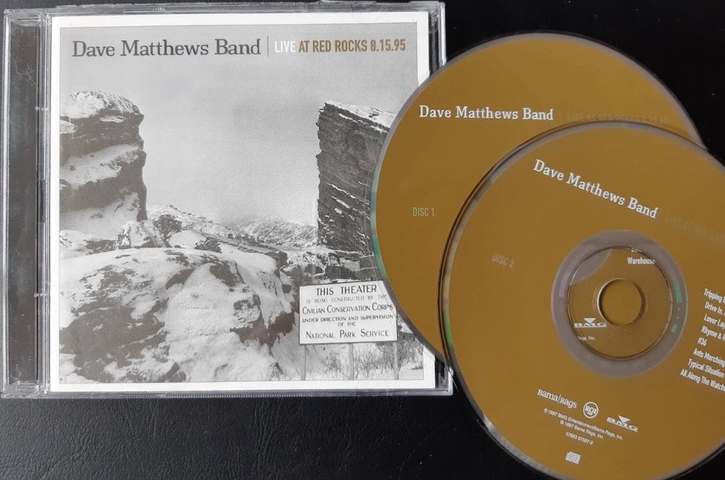 DAVE MATTHEWS BAND - Live Red rocks & Chicago (2x 2CD sets), Verzenden, Zo goed als nieuw, Poprock