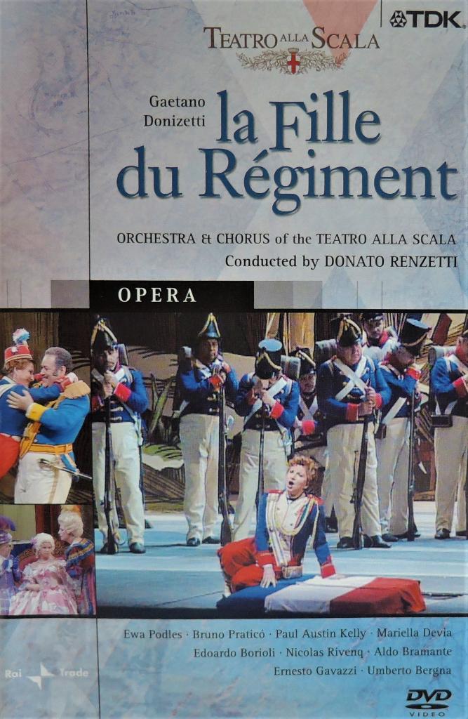 DVD! - La Fille du Régiment/ Donizetti - Scala Milaan - TDK, CD & DVD, CD | Classique, Comme neuf, Opéra ou Opérette, Enlèvement ou Envoi