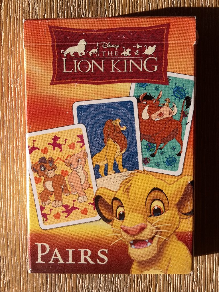 Nieuw spel Memo Lion King, Disney, 2-8 spelers, ongespeeld, Ophalen of Verzenden, Zo goed als nieuw