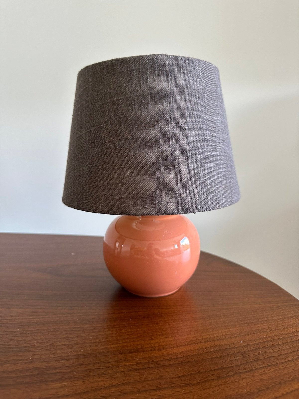 Retro tafellamp, Ophalen, Gebruikt, Vintage, Oranje
