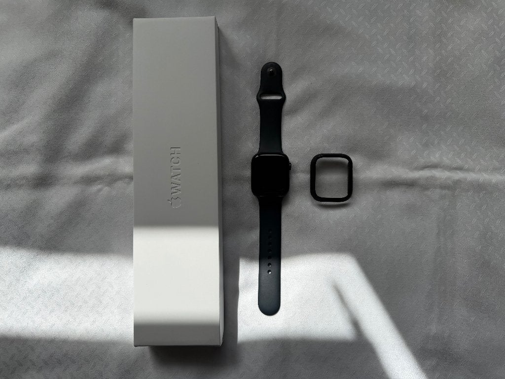 Apple Watch 8 45mm, Enlèvement, Comme neuf, Noir, Apple