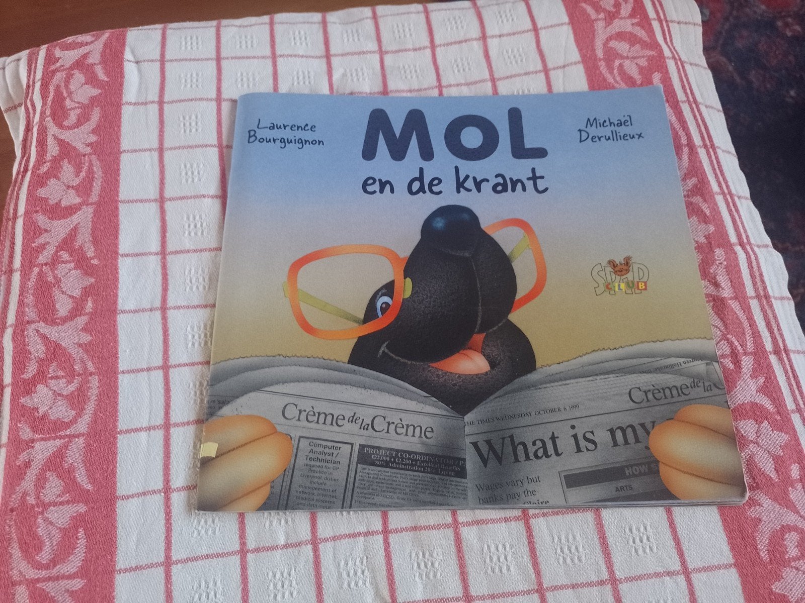 mol en de krant, Ophalen of Verzenden