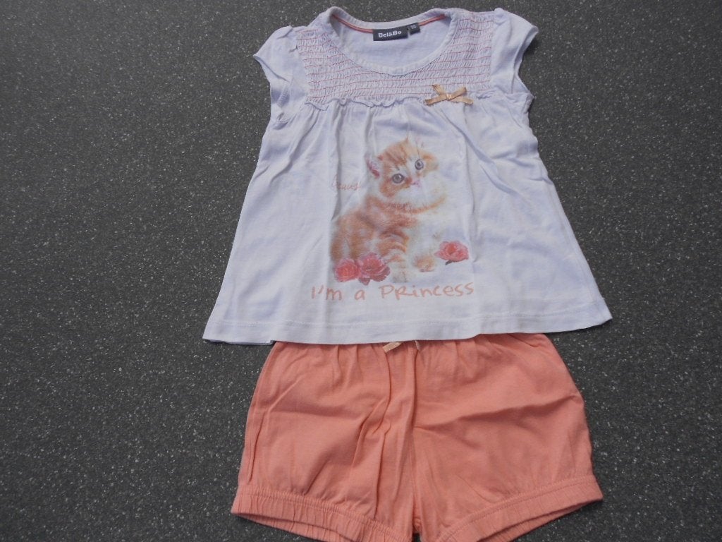 zomer pyjama Bel&Bo mt 98, Nacht- of Onderkleding, Gebruikt, Meisje, Ophalen of Verzenden