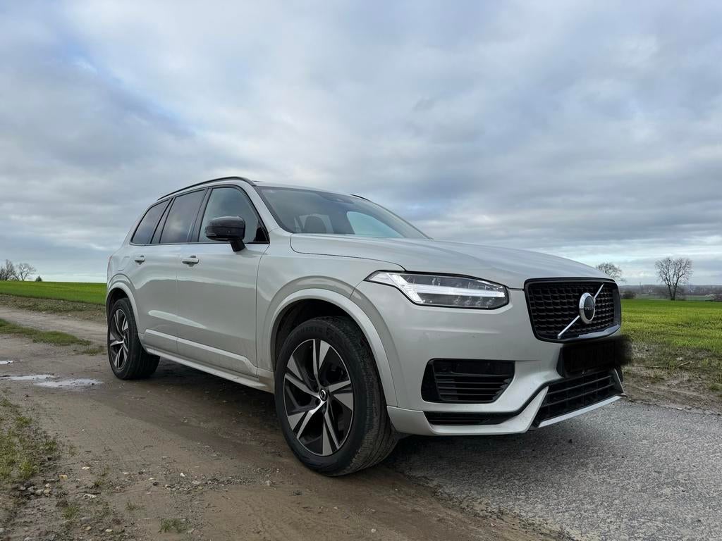 XC 90 T8 plugin hybrid AWD 2021 - 38016€+btw, Auto's, 4 cilinders, Dealer onderhouden, SUV of Terreinwagen, Zilver of Grijs
