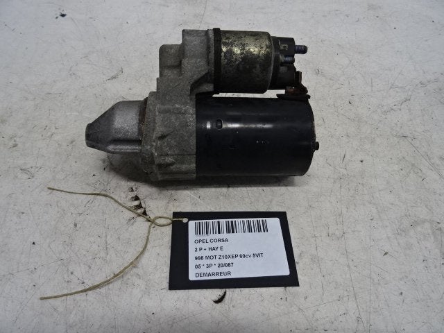 DÉMARREUR Opel Corsa C (F08 / 68) (01-2000/12-2009), Utilisé, Rue de l'Espoir 34 34
4030  GRIVEGNÉE, BE, Info@Collignon.be, Opel