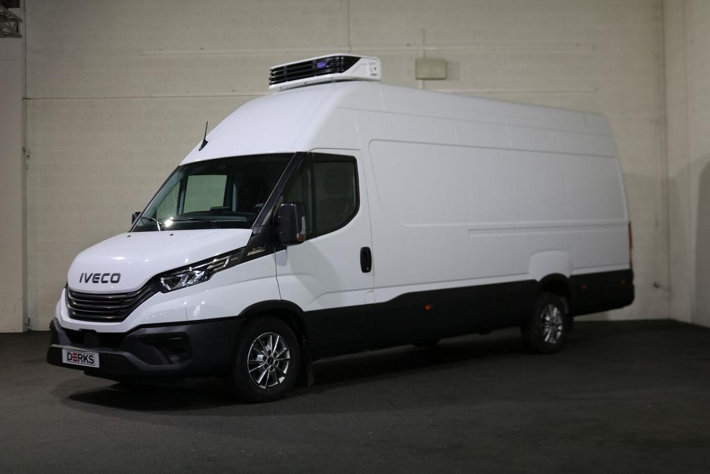 Iveco Daily 35S18 L4 H3 Hi-Matic Automaat Koelwagen Vrieswag, Auto's, Bestelwagens en Lichte vracht, Automaat, Iveco, Wit, Diesel