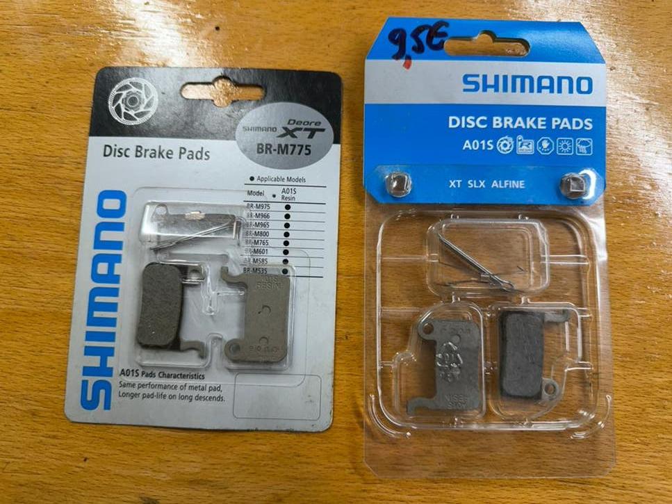 Shimano XT remblokjes voor schijfremmen nieuw in verpakking, Remmen, Ophalen of Verzenden, Aluminium, Nieuw