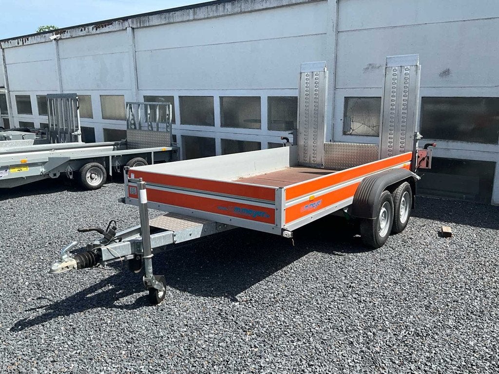 2021 WM Meyer MB3535/185 Alu Porte engin Remorque de voiture, Utilisé