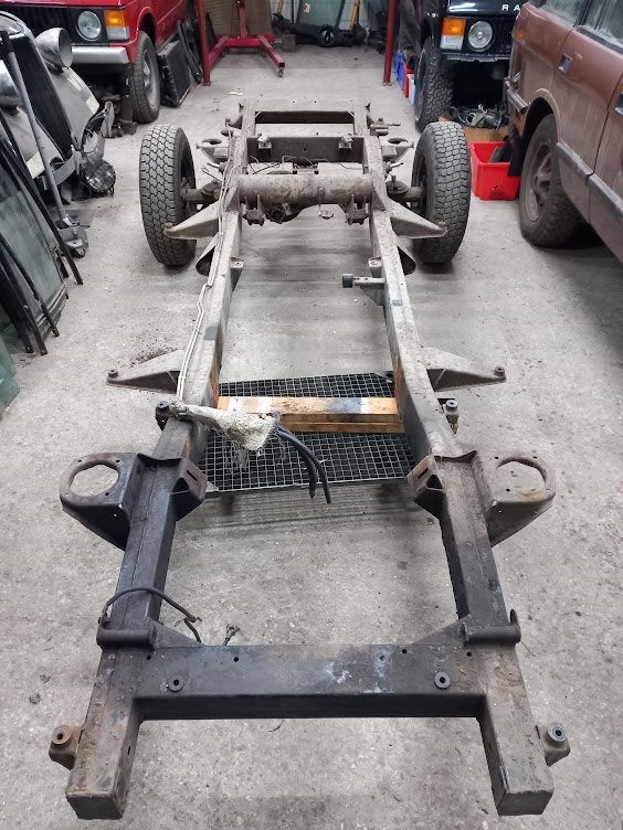 Range Rover Classic chassis 1989 3.9 V8, Enlèvement, Pièces Oldtimer ou Ancêtre