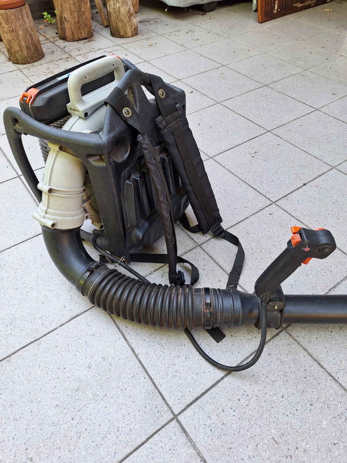 Bladblazer benzine, Tuin en Terras, Ophalen, Benzine, Gebruikt, Echo PB-6000