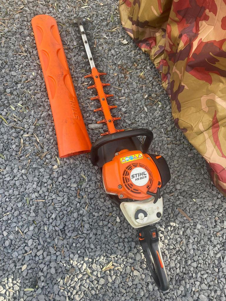 stihl hs 82r, Ophalen of Verzenden, Zo goed als nieuw