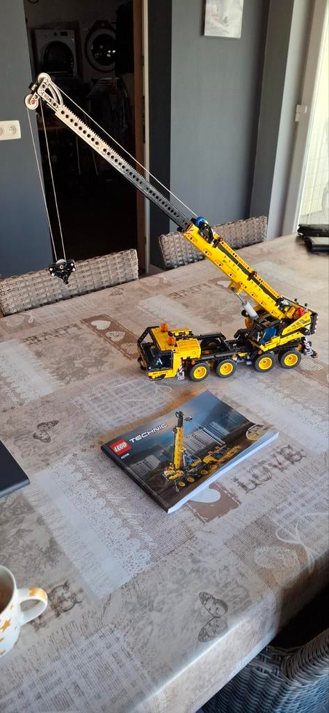 Telescoopkraan LEGO, Enlèvement