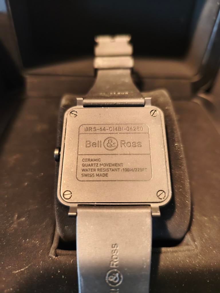 Montre Bell Ross céramique mouvement quartz, Handtassen en Accessoires, Ophalen