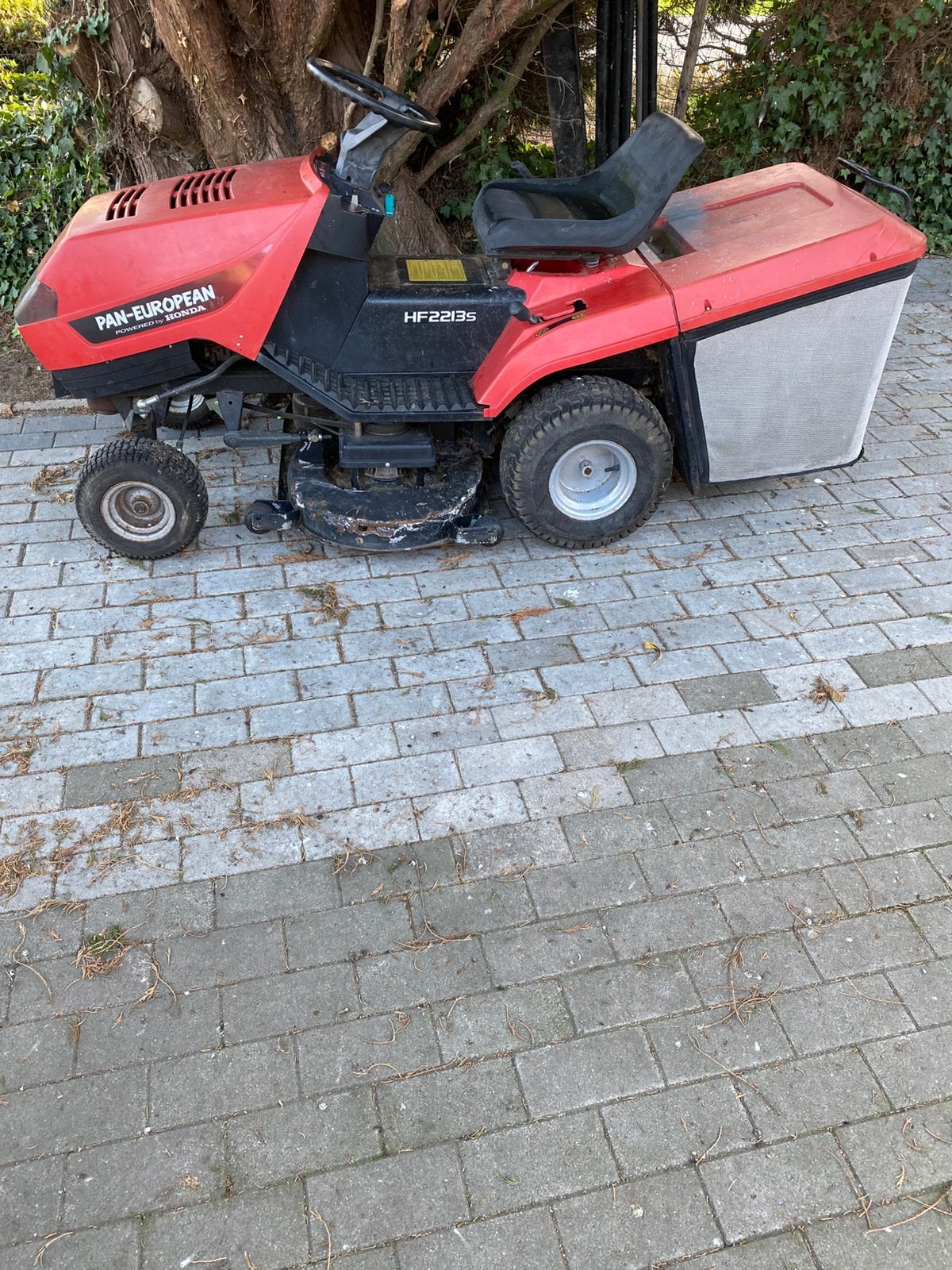 Zitmaaier, Ophalen, Gebruikt, Elektrische starter, 90 tot 120 cm