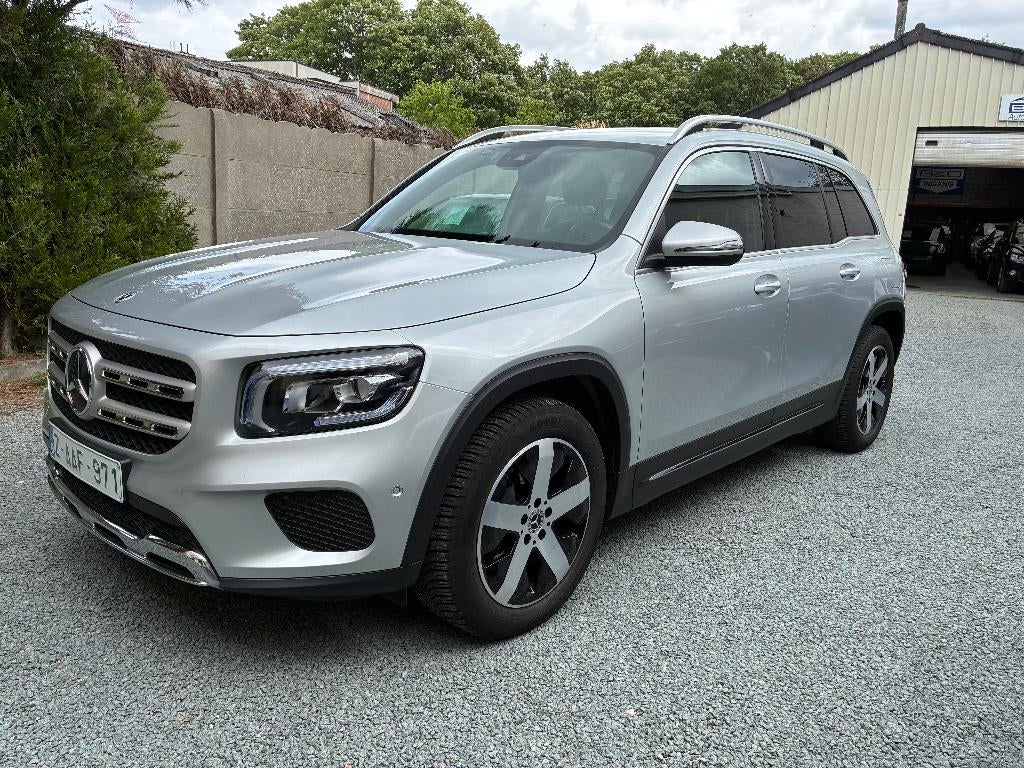 Mercedes-Benz  GLB 200 AUT. luxury line 7 PL, Auto's, Mercedes-Benz, 161 g/km, Leder en Stof, 7 zetels, 120 kW