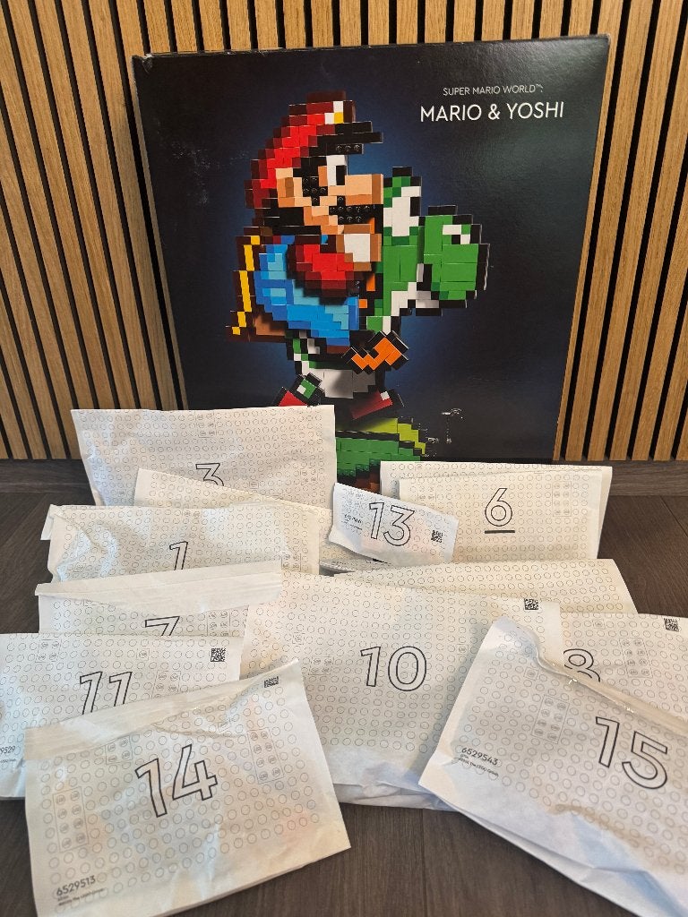 LEGO Super Mario World 71438 - Mario & Yoshi, Overige thema's, Lego, Compleet, Ophalen of Verzenden