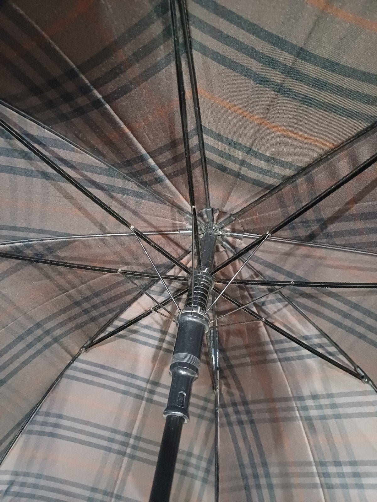 ️ BURBERRY ORIGINAL – GRAND PARAPLUIE NOIR – ÉLÉGANCE & STY, Bijoux, Sacs & Beauté, Enlèvement, Noir