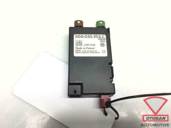 vw tiguan 5na 2018 vag usb hub spanningsomvormer 5g0035953c, Gebruikt, Volkswagen, Volkswagen AG, Vw@volkswagen.de