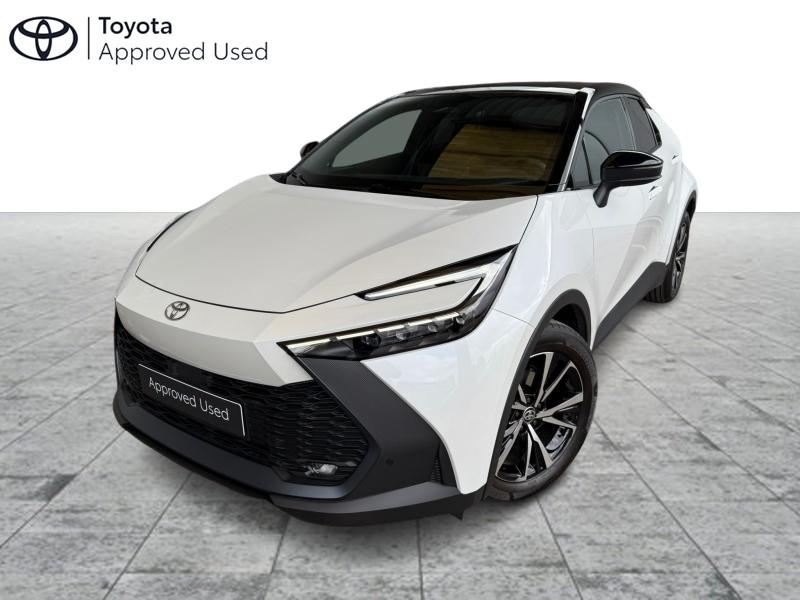Toyota C-HR Dynamic Plus Bi-Tone Techno Pack, Auto's, Toyota, Automaat, 72 kW, Wit, Hybride Elektrisch/Benzine