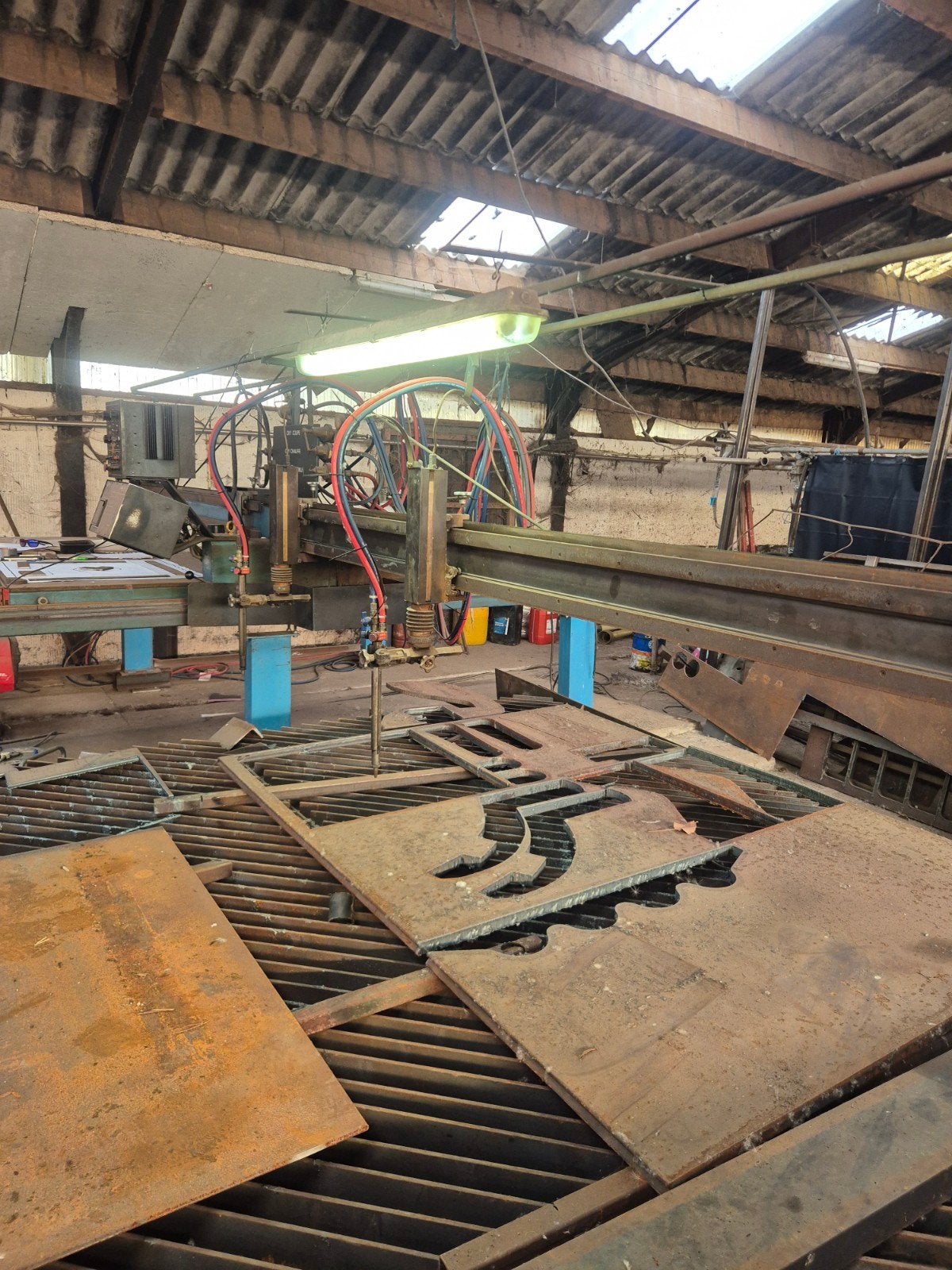 Snijtafel Burny 3 cnc control, Ophalen