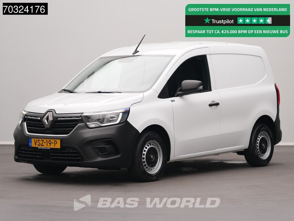 Renault Kangoo 75PK L1H1 LED Airco Cruise Camera Parkeersens, Stof, Euro 6, 4 cilinders, Renault