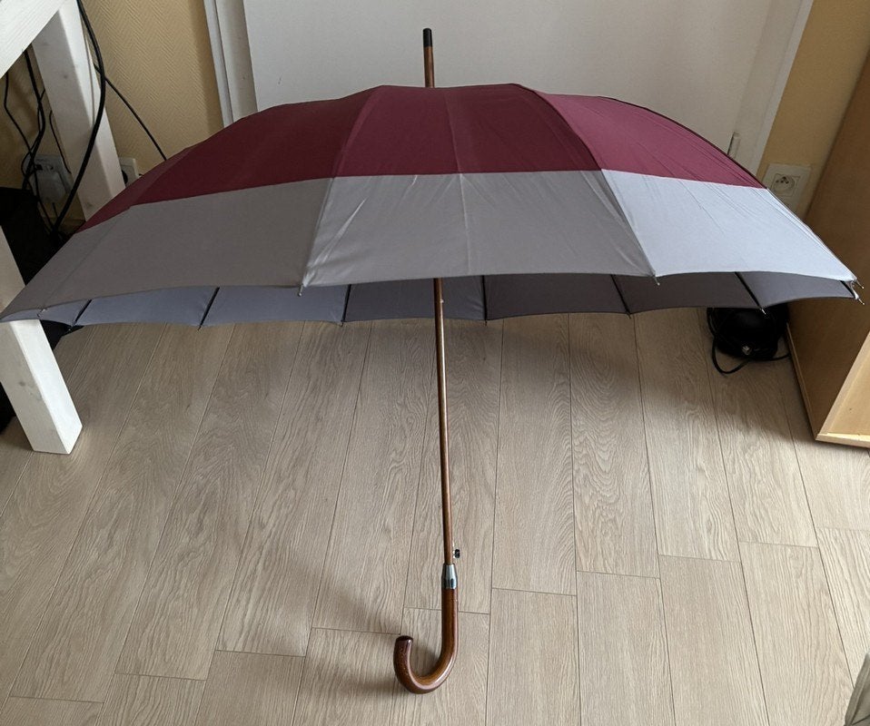 Parapluie anti vent très efficace, Enlèvement, Comme neuf, Rouge