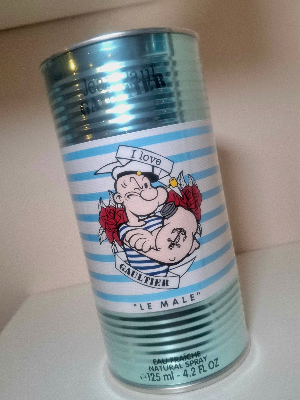 Jean Paul Gaultier Le Male Popeye Eau Fraiche 2017, Enlèvement ou Envoi, Neuf, Bouteille de parfum