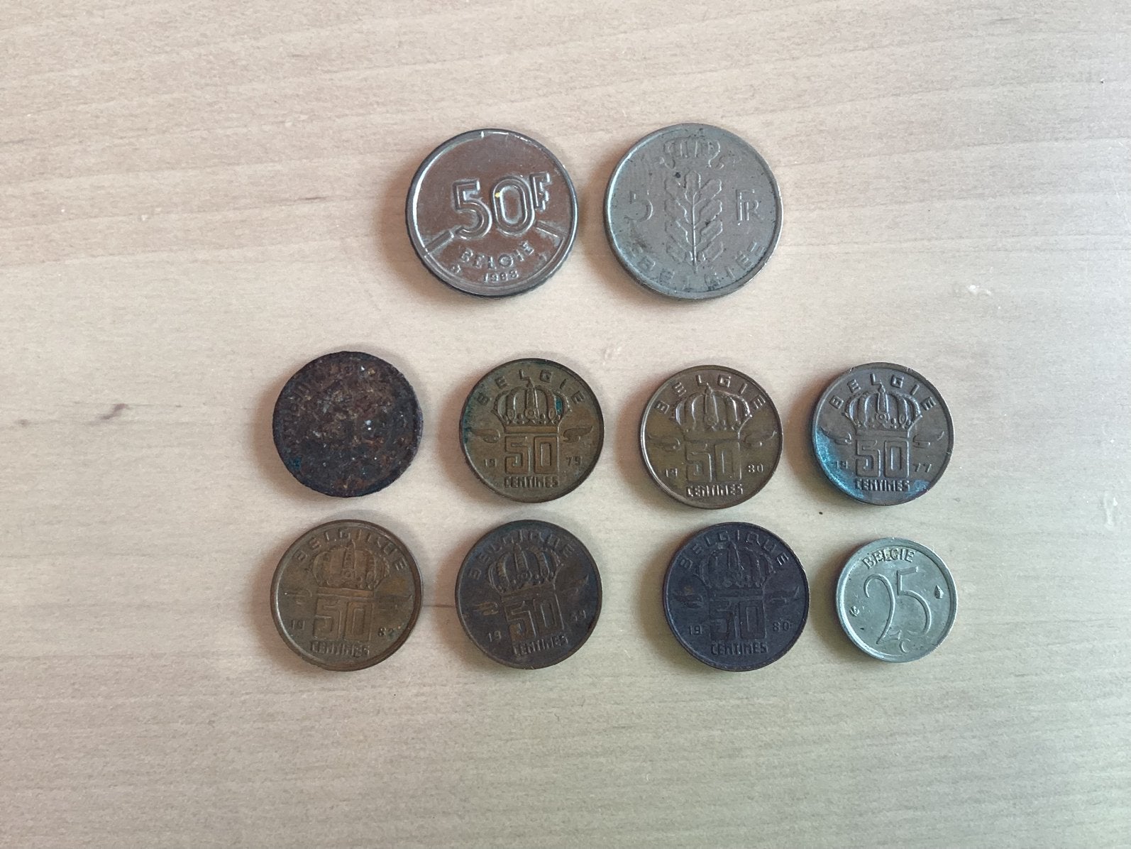 Oude muntstukken, Postzegels en Munten, Ophalen