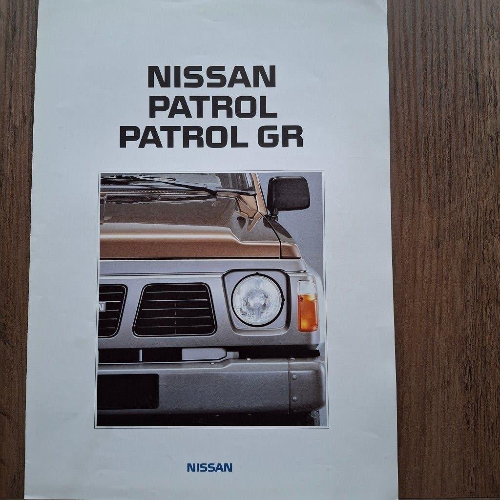 NISSAN PATROL  PATROL GR 1/89, Livres, Autos | Brochures & Magazines, Enlèvement ou Envoi, Neuf, Nissan