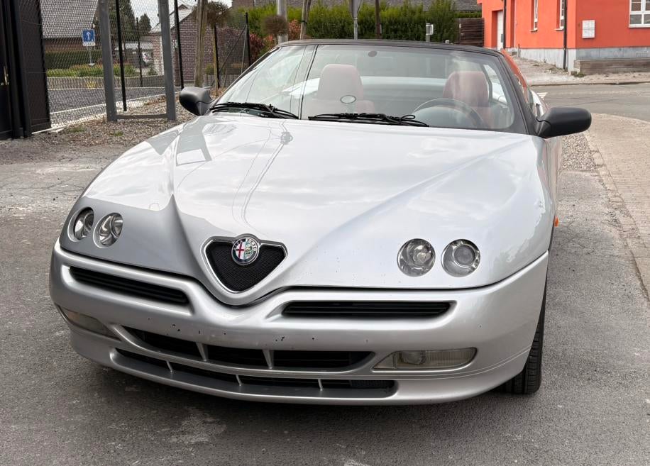 Alfa romeo spider 2.0 lusso 16v twin spark, Autos, Cuir, Argent ou Gris, Achat, Cabriolet