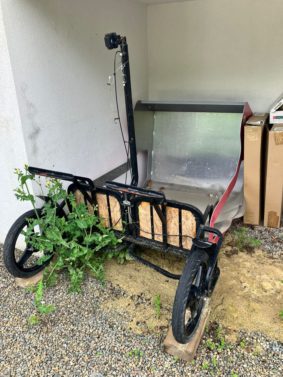 Fietsaanhanger met treksysteem, Ophalen, Gebruikt, 80 kg of meer, Overige typen
