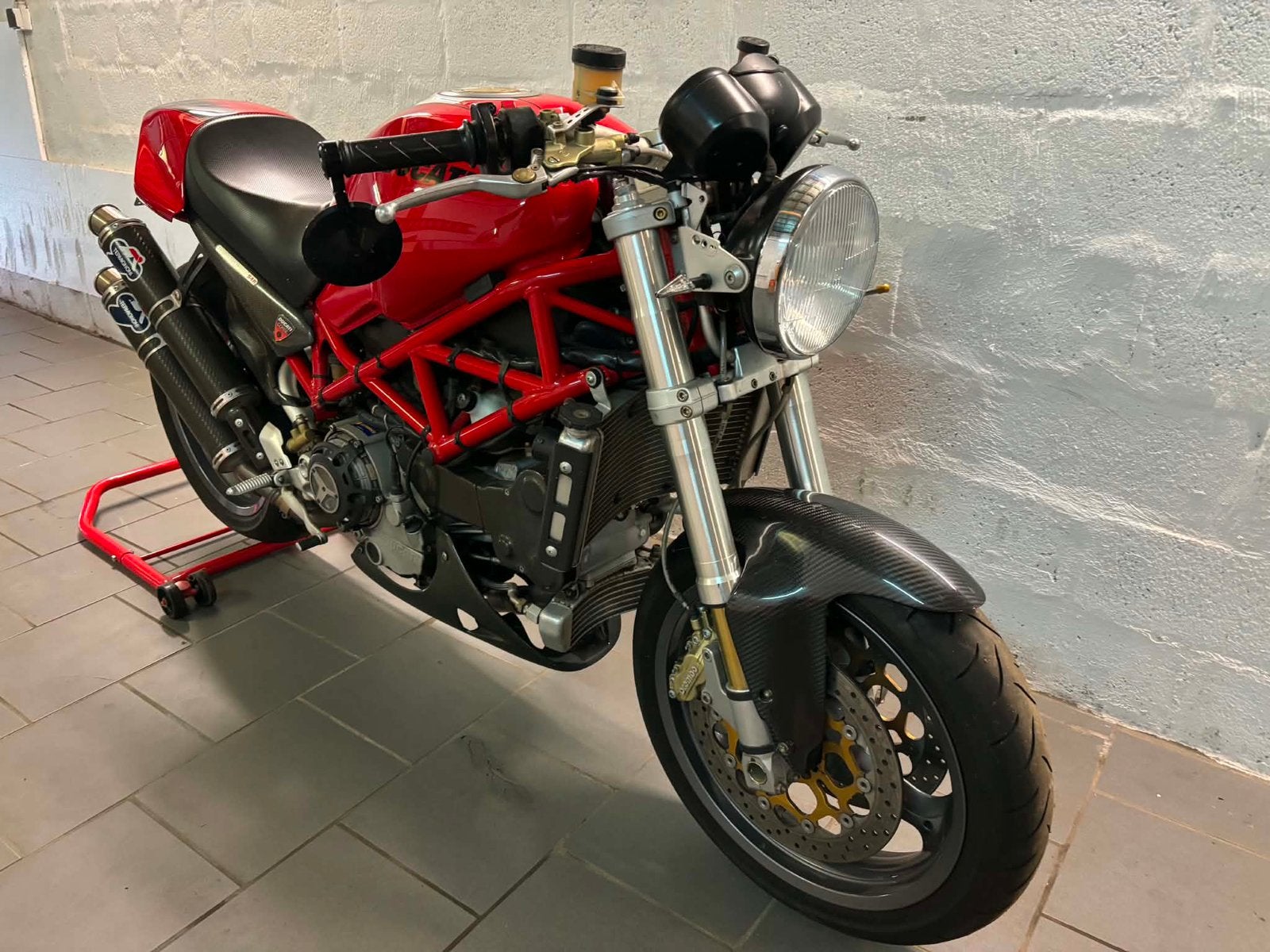 Ducati Monster S4R – État exceptionnel – 19.592 km, Occasion, Plus de 35 kW, 996 cm³, Manuelle