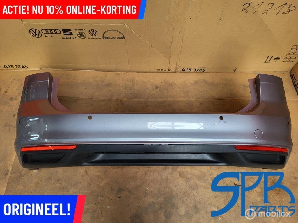 ACHTERBUMPER VW PASSAT B8 VARIANT FACELIFT LB7S 6xPDC BUMPER, Gebruikt, VOLKSWAGEN, Volkswagen, Ophalen of Verzenden