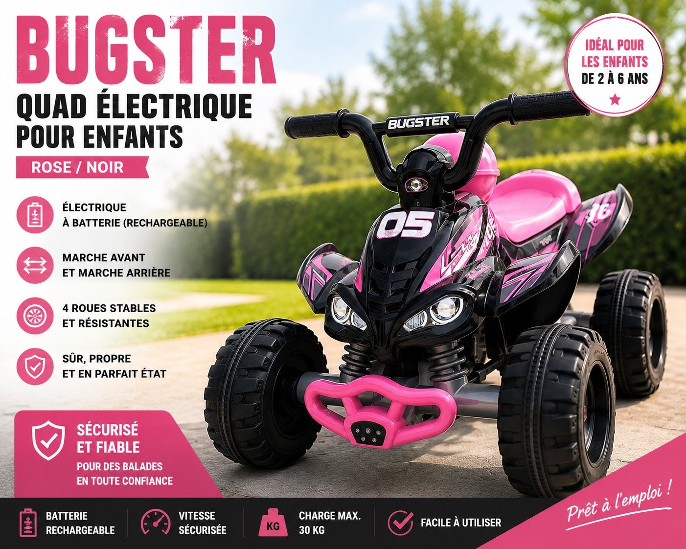 Moto électrique enfants, Enlèvement, Comme neuf